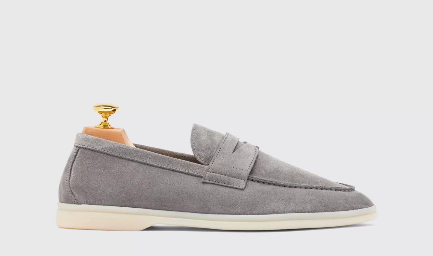 Manner Scarosso Halbschuhe>Luciano Graues Wildleder