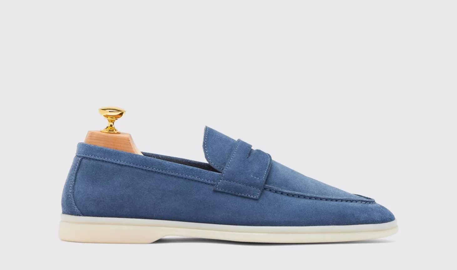 Manner Scarosso Halbschuhe>Luciano Steel Suede