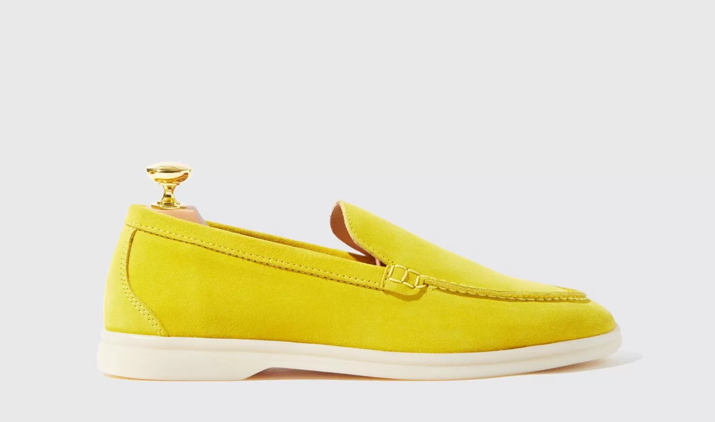 Frauen Scarosso Halbschuhe>Ludovica Gialla Scamosciata