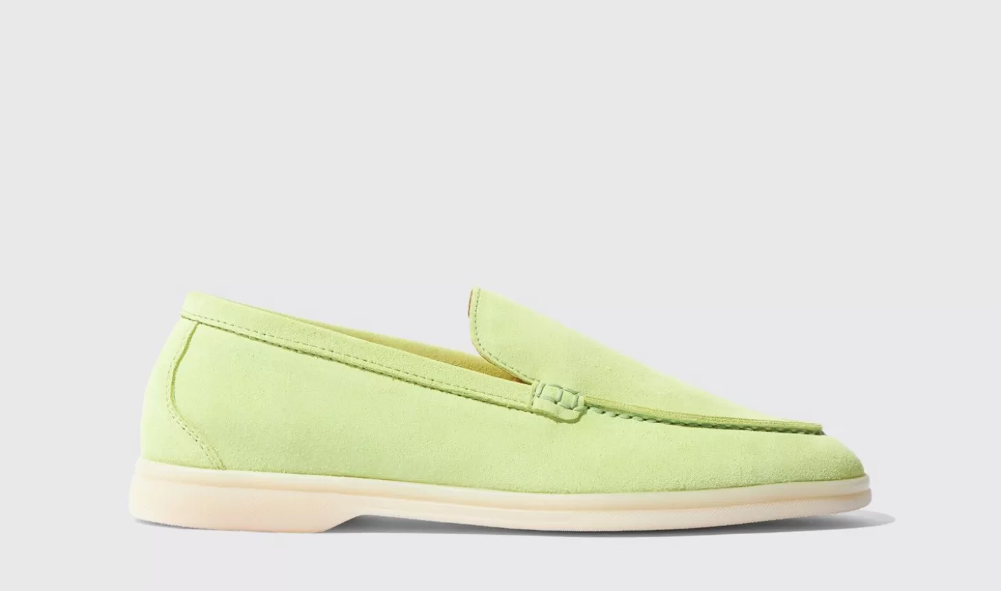 Frauen Scarosso Halbschuhe>Ludovica Grunes Matcha-Wildleder