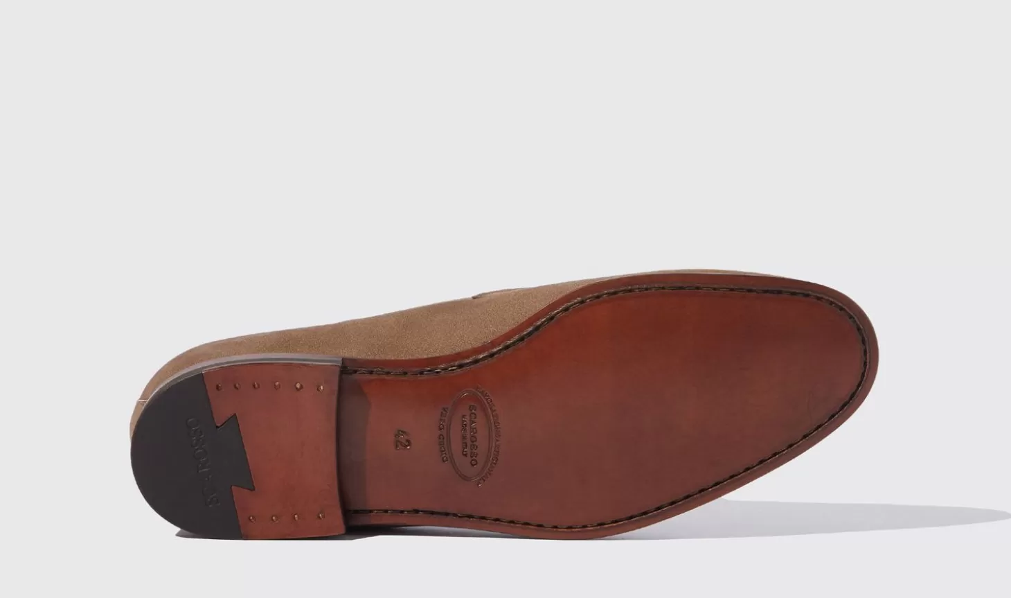 Manner Scarosso Halbschuhe>Marzio Tabacco Scamosciato