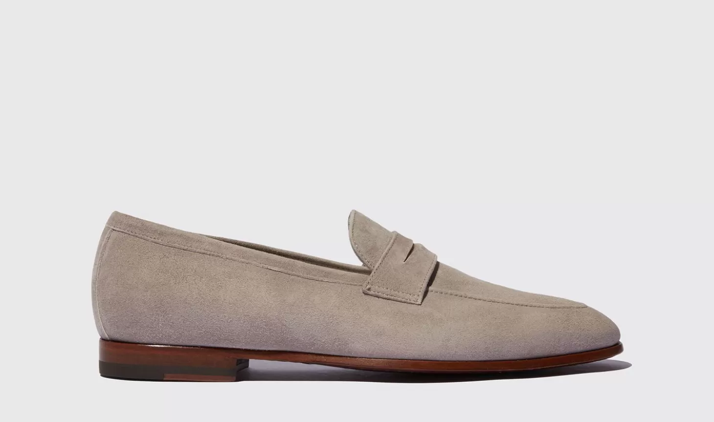 Manner Scarosso Halbschuhe>Marzio Taupe Scamosciato