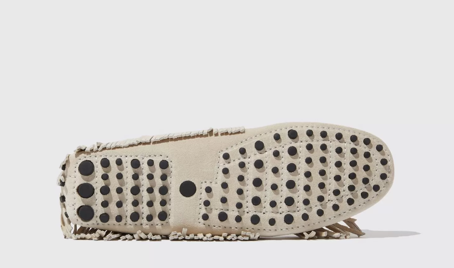 Frauen Scarosso Fahrschuhe>Maya-Creme-Wildleder