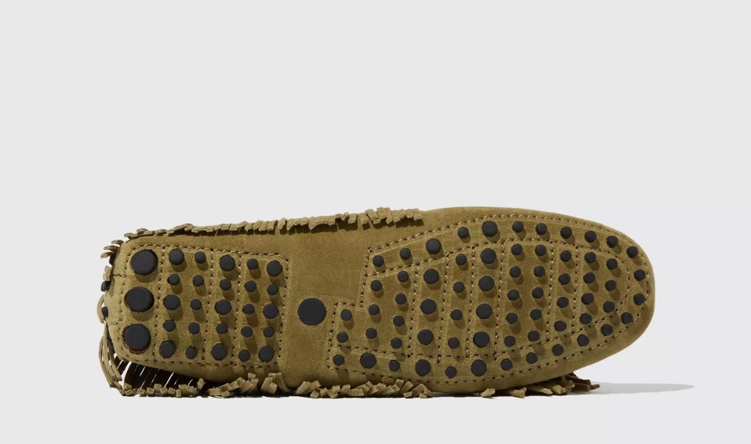 Frauen Scarosso Fahrschuhe>Mayagrunes Wildleder