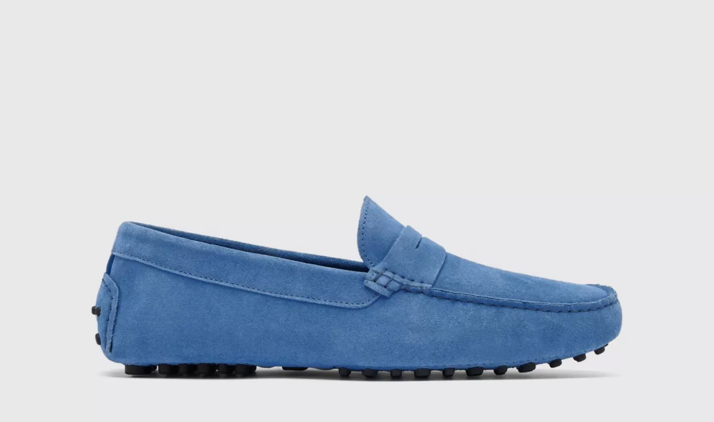 Manner Scarosso Fahrschuhe>Michael Hellblaues Wildleder