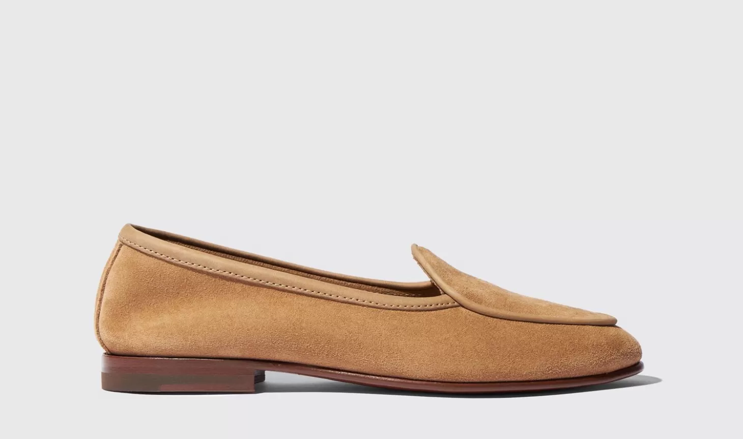 Frauen Scarosso Halbschuhe>Nele Braunes Wildleder