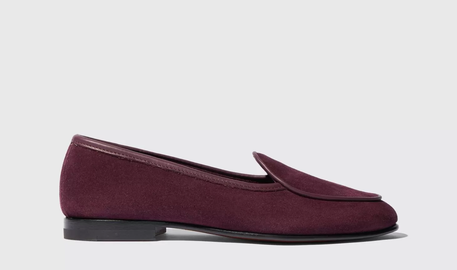 Frauen Scarosso Halbschuhe>Nele Rotes Wildleder