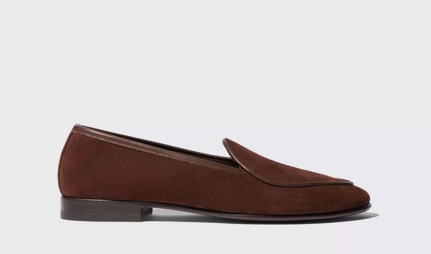 Manner Scarosso Halbschuhe>Nils Braunes Wildleder