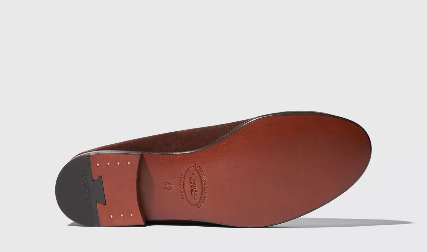 Manner Scarosso Halbschuhe>Nils Braunes Wildleder
