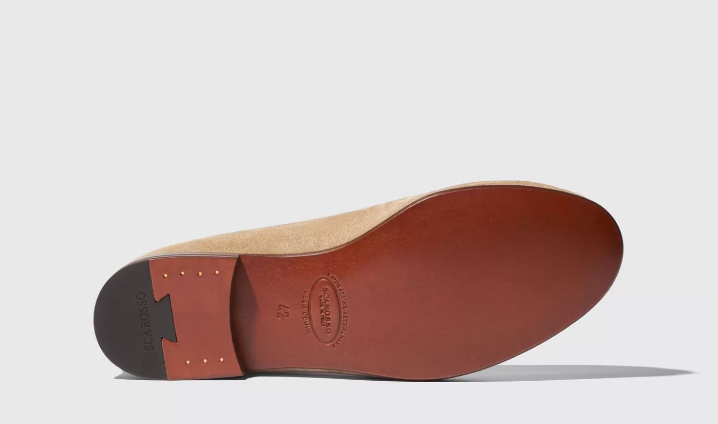 Manner Scarosso Halbschuhe>Nils Sand Suede