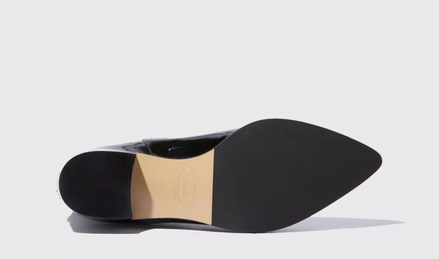 Frauen Scarosso Chelsea-Stiefel>Olivia Black Patent