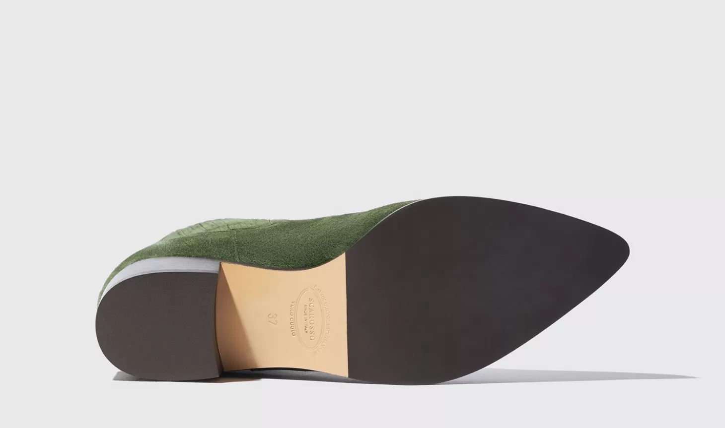 Frauen Scarosso Chelsea-Stiefel>Olivia Grunes Wildleder