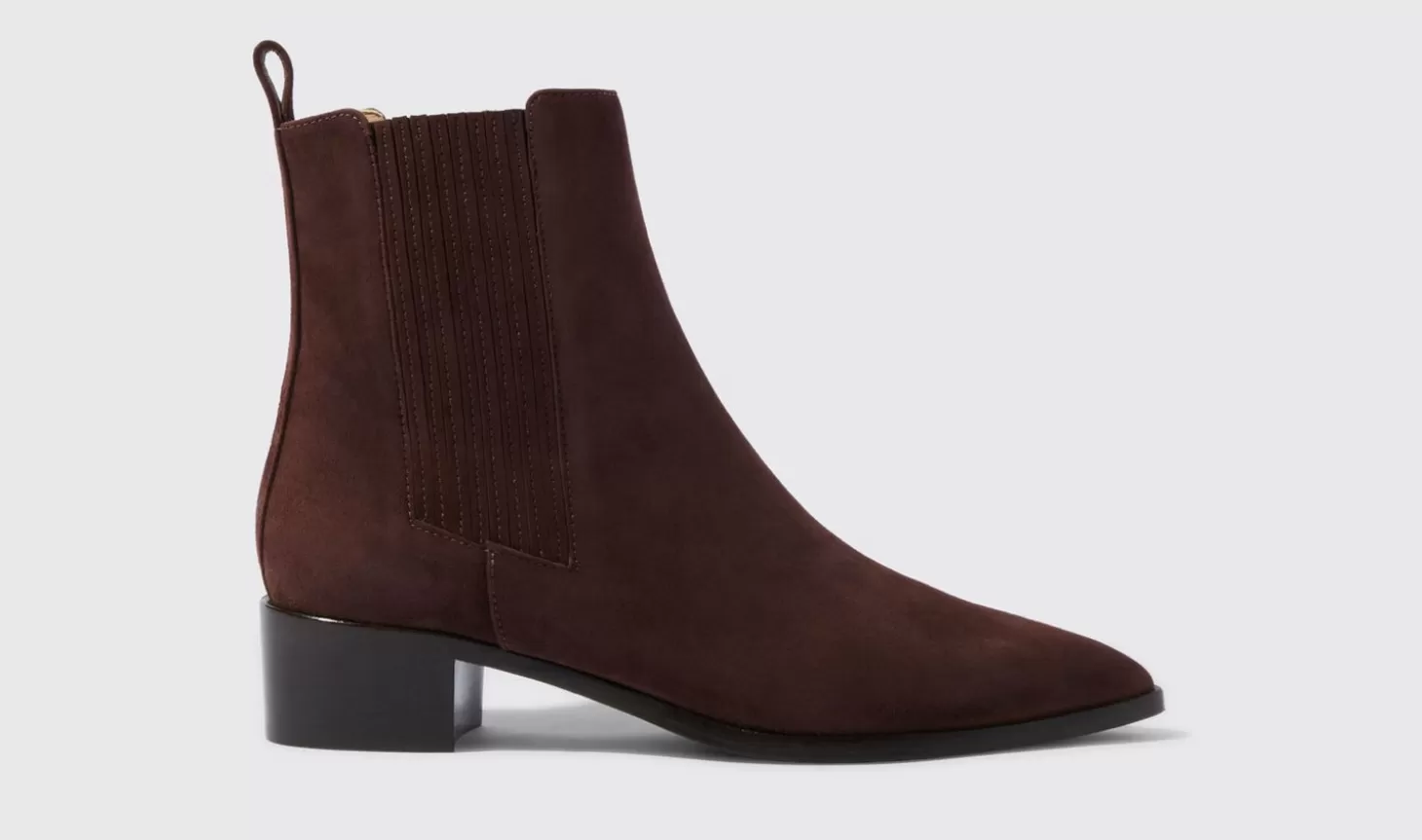 Frauen Scarosso Chelsea-Stiefel>Olivia Marrone Scamosciata