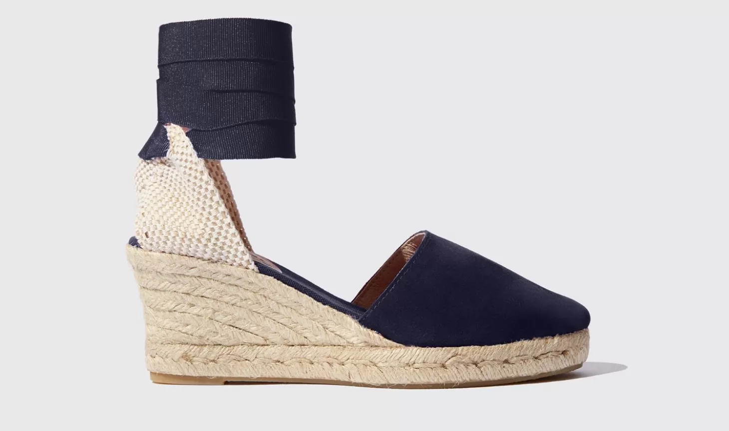 Frauen Scarosso Espadrilles>Palomablaues Wildleder