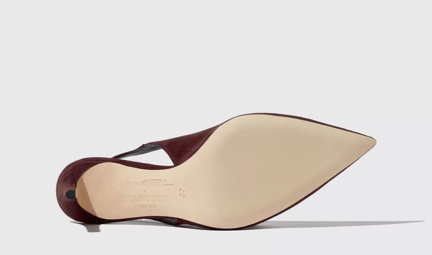 Frauen Scarosso High Heels>Sutton Burgunder Wildleder