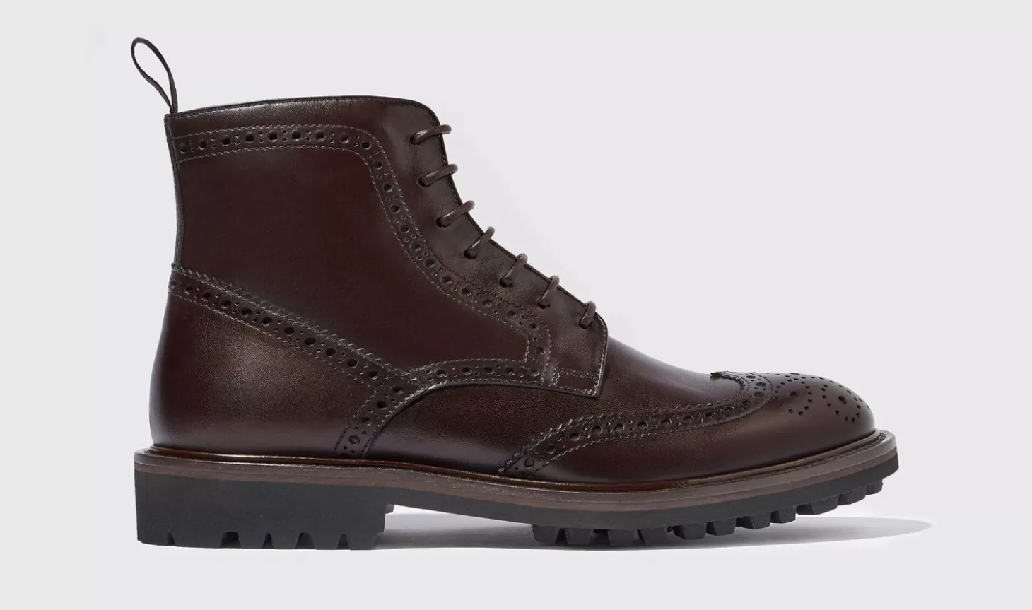 Manner Scarosso Stiefel>Thomas Dunkelbraun