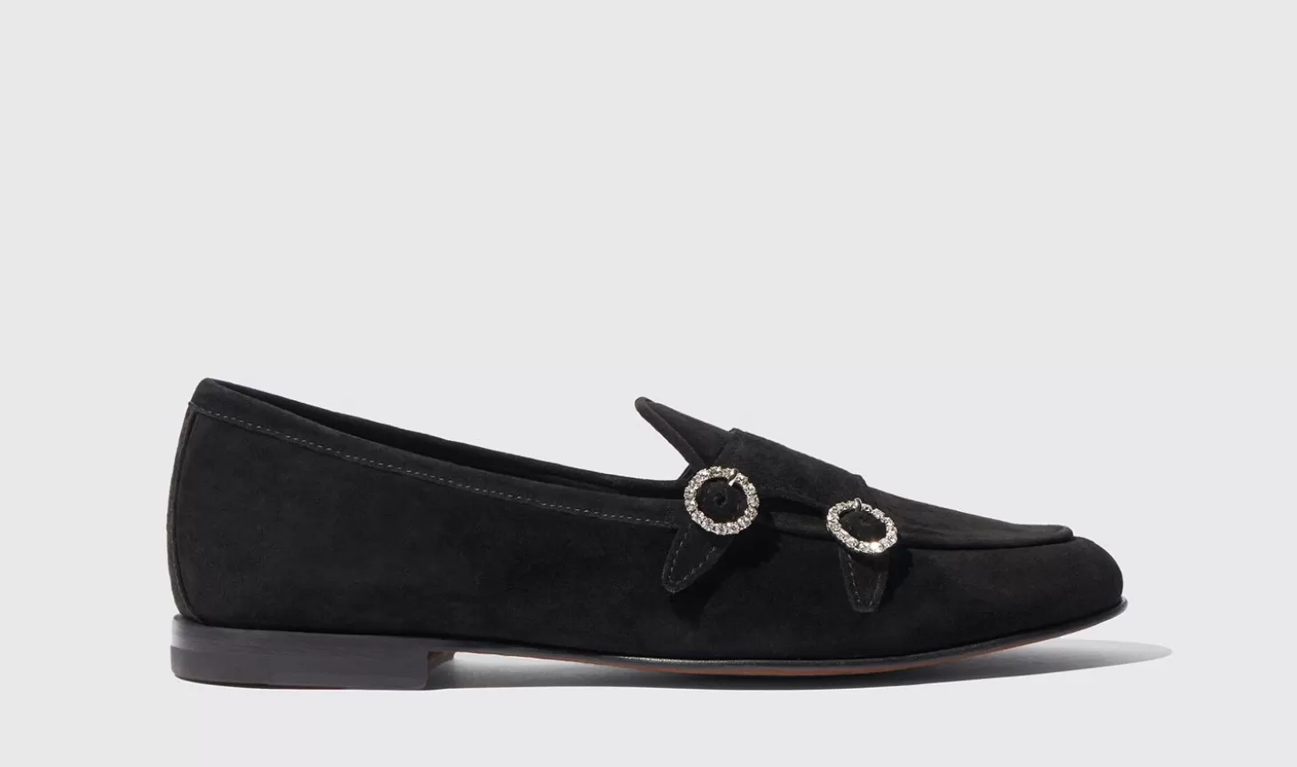 Frauen Scarosso Halbschuhe>Virginia Black Strass