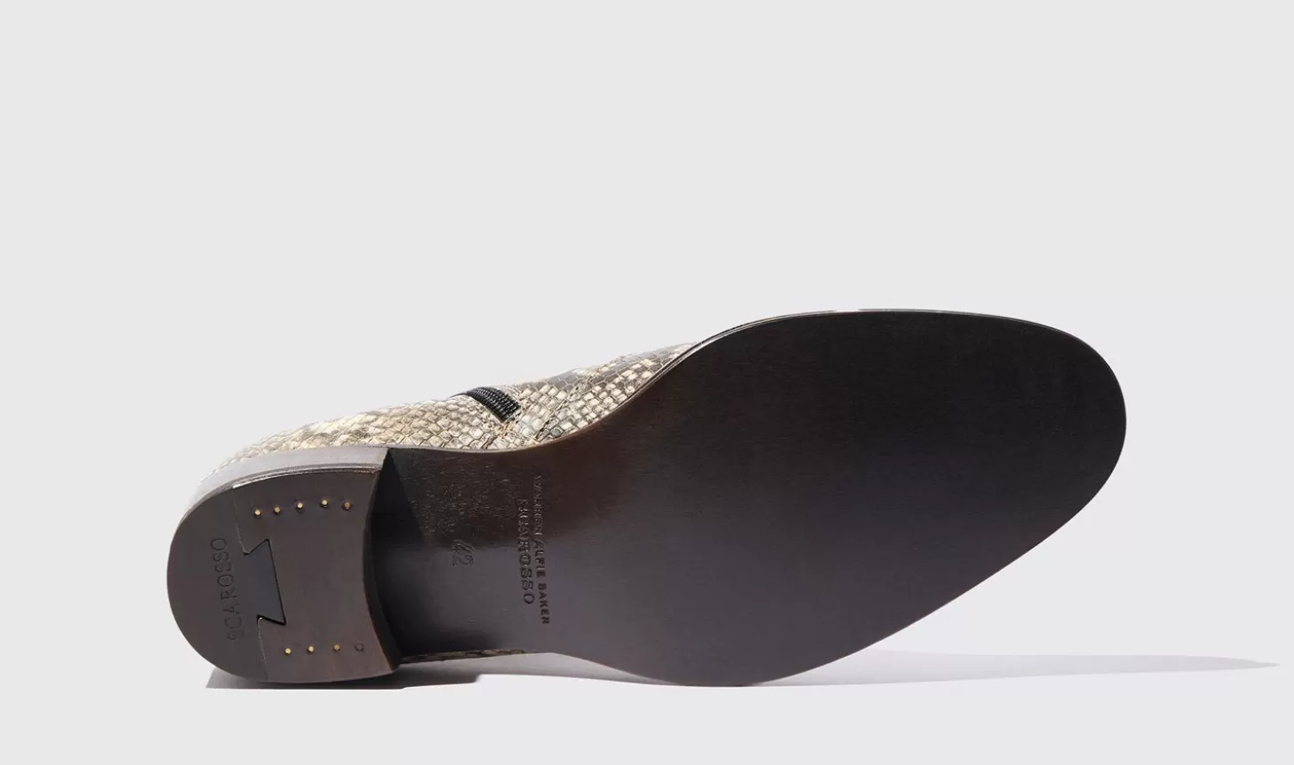 Manner Scarosso Stiefel>Warren Python
