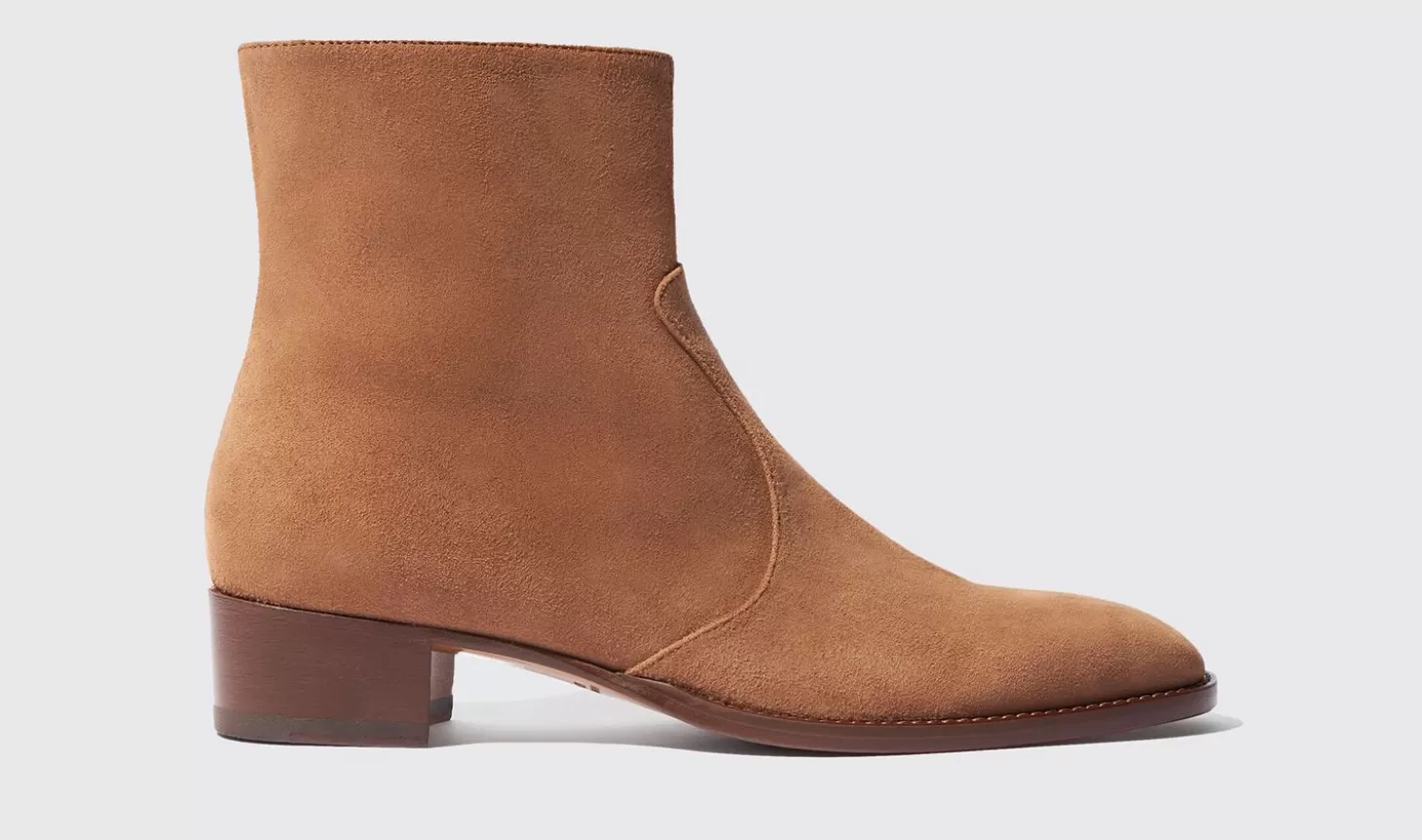 Manner Scarosso Stiefel>Warren Tan Wildleder