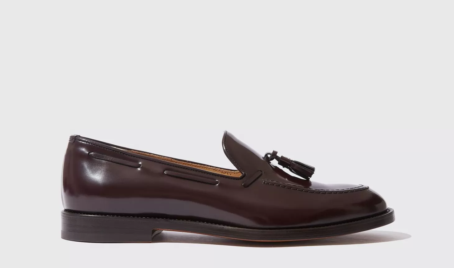 Manner Scarosso Halbschuhe>William Burgundy Bright