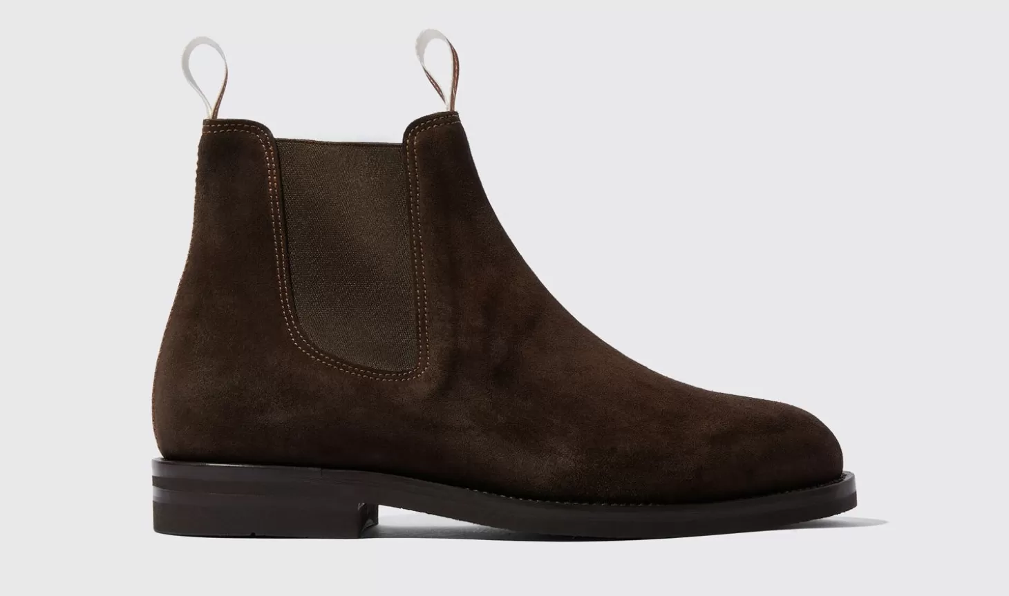 Manner Scarosso Chelsea-Stiefel>William Iii Braunes Wildleder
