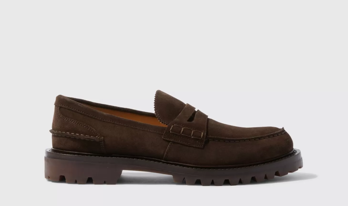 Manner Scarosso Halbschuhe>Wooster Ii Braunes Wildleder