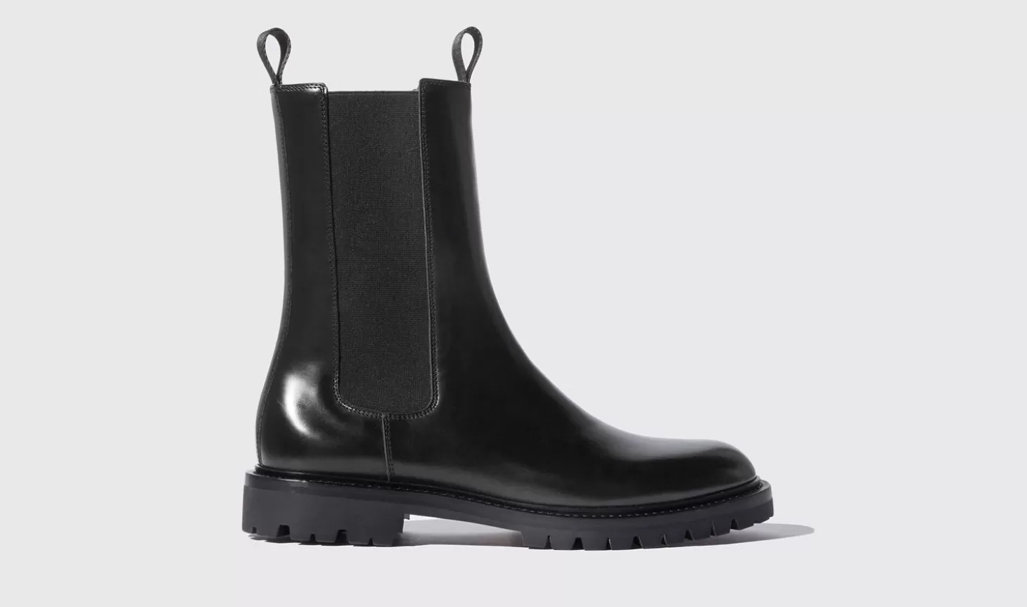 Manner Scarosso Chelsea-Stiefel>Wooster Schwarz